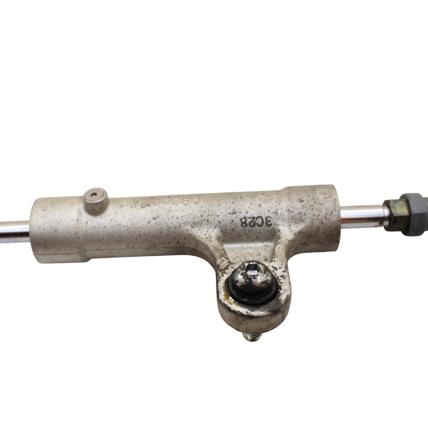 2003 2004 SUZUKI GSXR 1000 STEERING DAMPER STABILIZER SILVER STRAIGHT