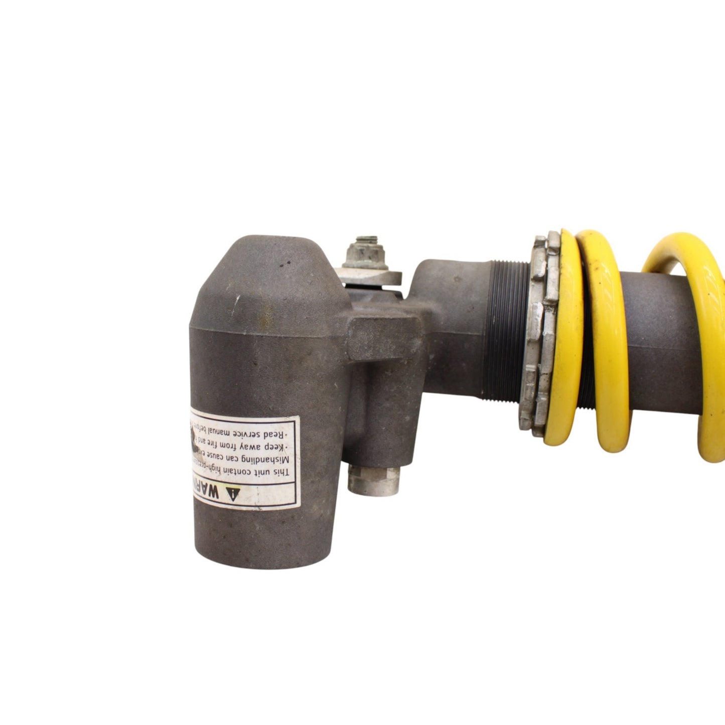 2003 2004 SUZUKI GSXR 1000 REAR SHOCK ABSORBER SUSPENSION LINK YELLOW