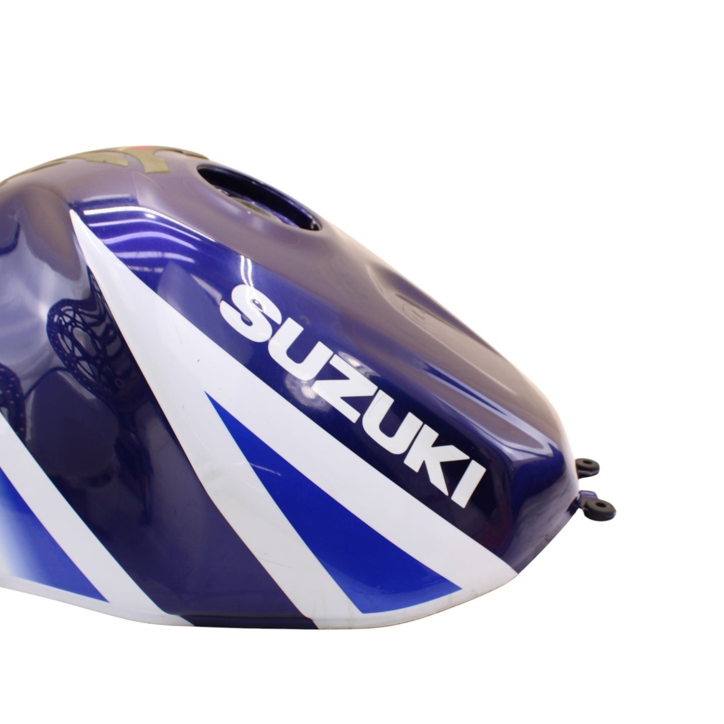 2003 2004 SUZUKI GSXR 1000 GAS TANK FUEL PETROL CANISTER RESERVOIR BLUE STOCK