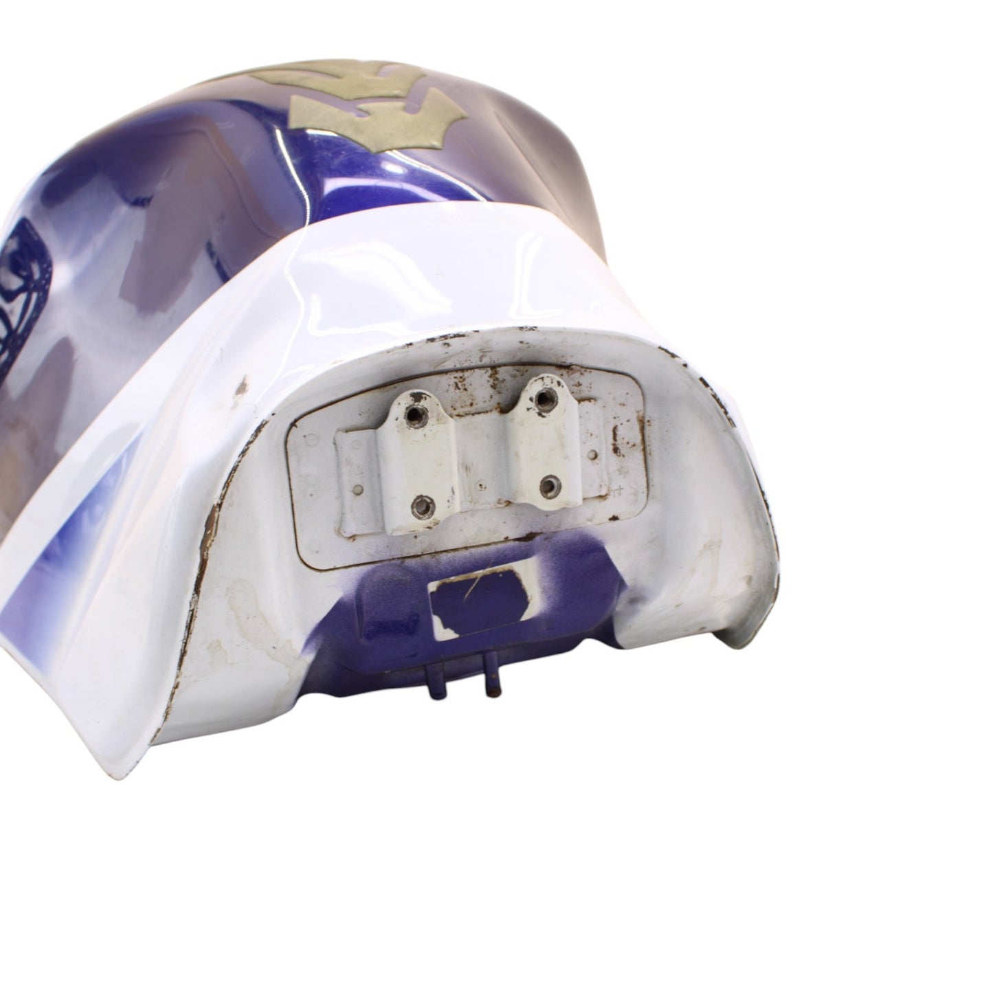 2003 2004 SUZUKI GSXR 1000 GAS TANK FUEL PETROL CANISTER RESERVOIR BLUE STOCK