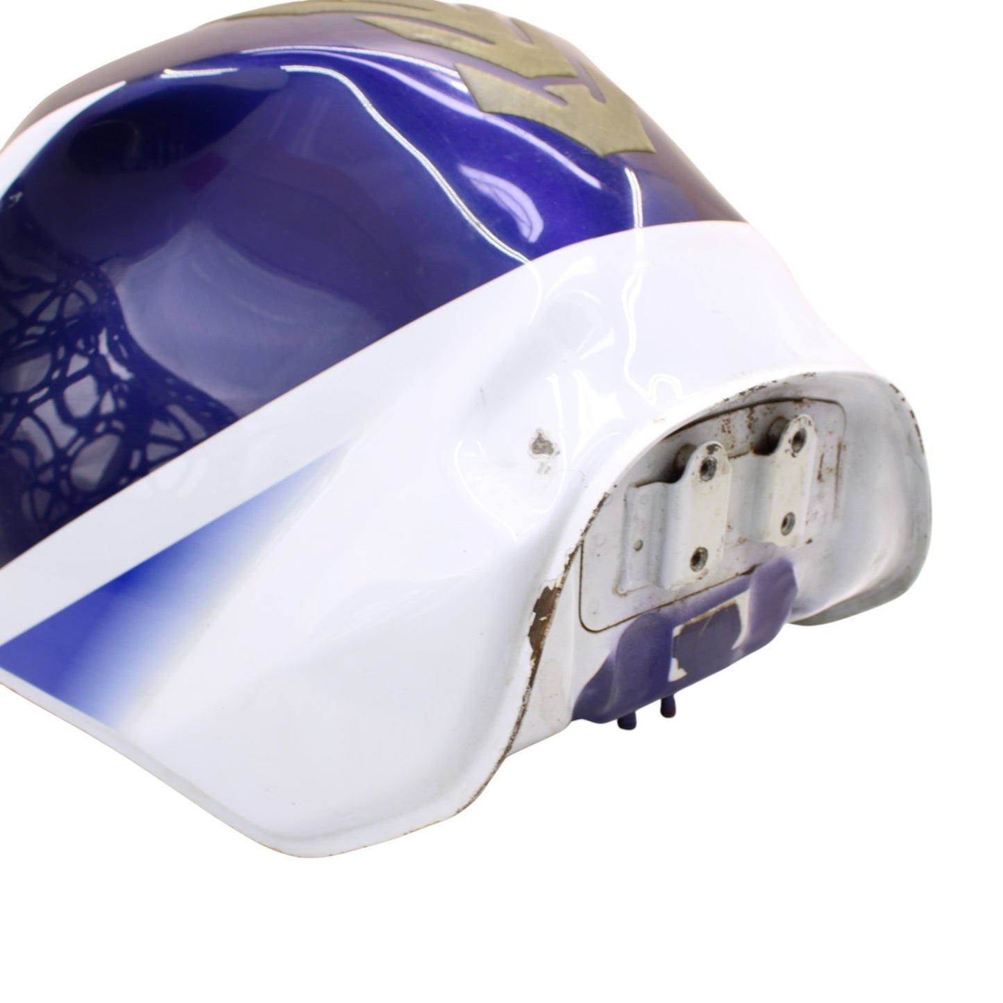 2003 2004 SUZUKI GSXR 1000 GAS TANK FUEL PETROL CANISTER RESERVOIR BLUE STOCK