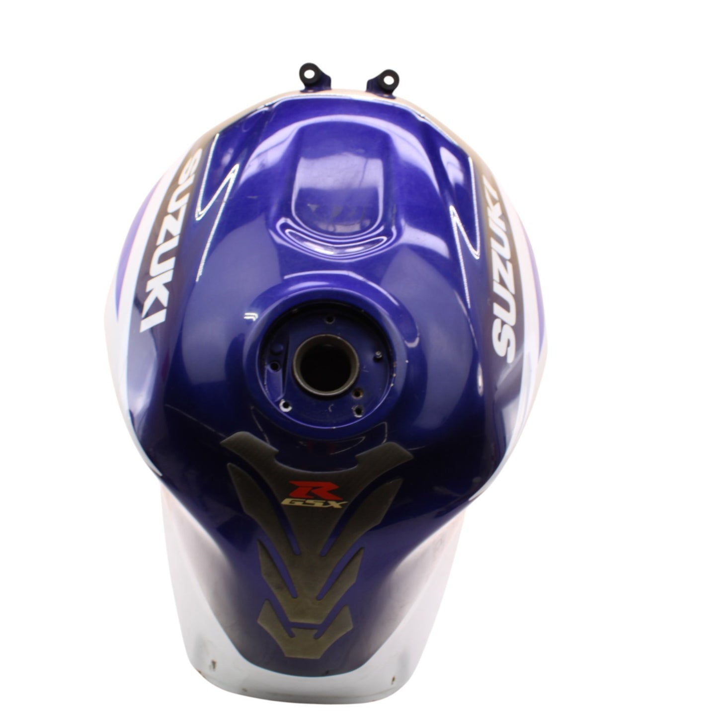 2003 2004 SUZUKI GSXR 1000 GAS TANK FUEL PETROL CANISTER RESERVOIR BLUE STOCK