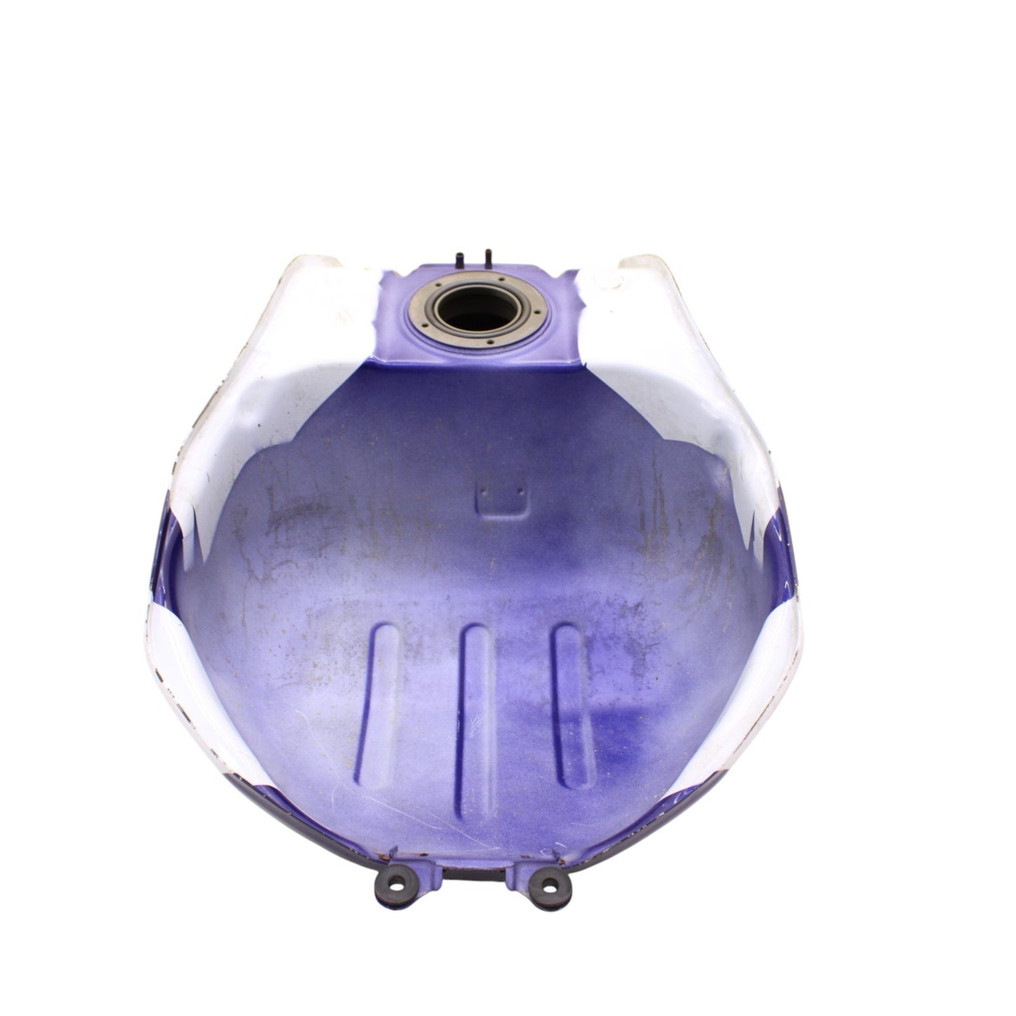 2003 2004 SUZUKI GSXR 1000 GAS TANK FUEL PETROL CANISTER RESERVOIR BLUE STOCK