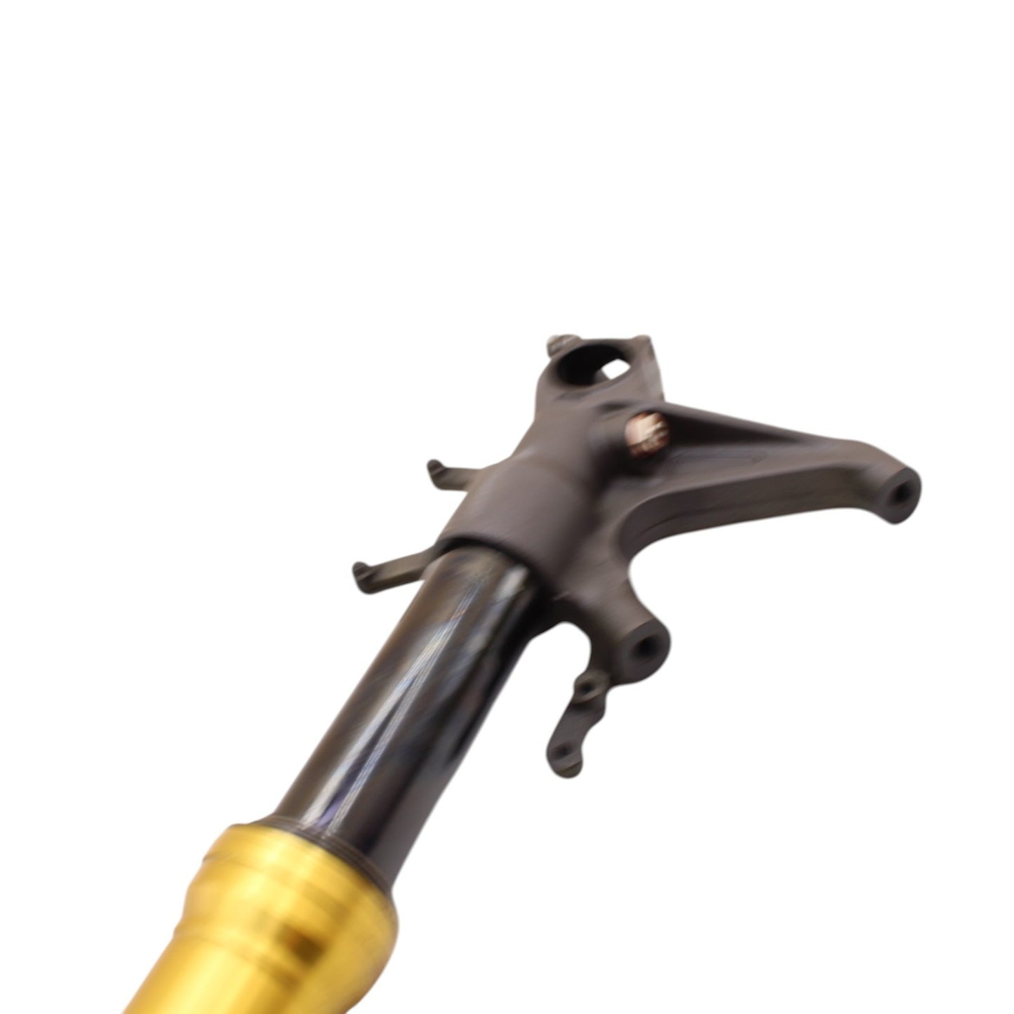 2003 2004 SUZUKI GSXR 1000 FRONT FORKS SHOCK SUSPENSION SET PAIR YELLOW STRAIGHT