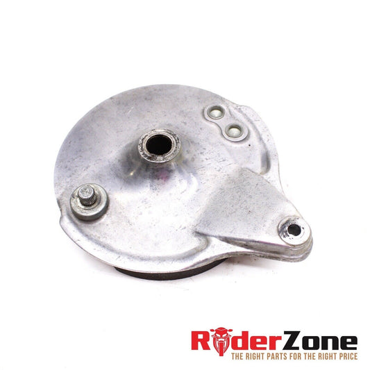 1973 1974 HONDA CB550 REAR BRAKE DRUM PLATE BRAKING UNIT SILVER STOCK