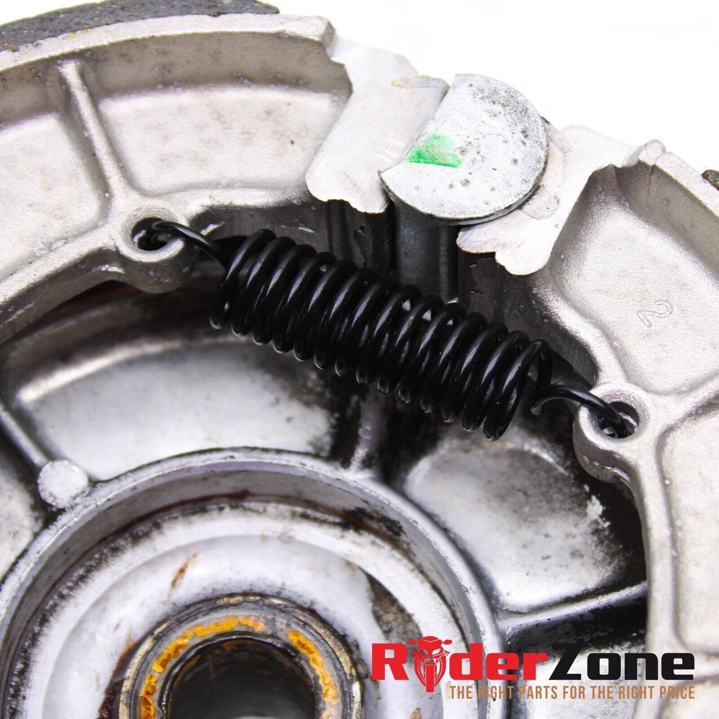 1973 1974 HONDA CB550 REAR BRAKE DRUM PLATE BRAKING UNIT SILVER STOCK