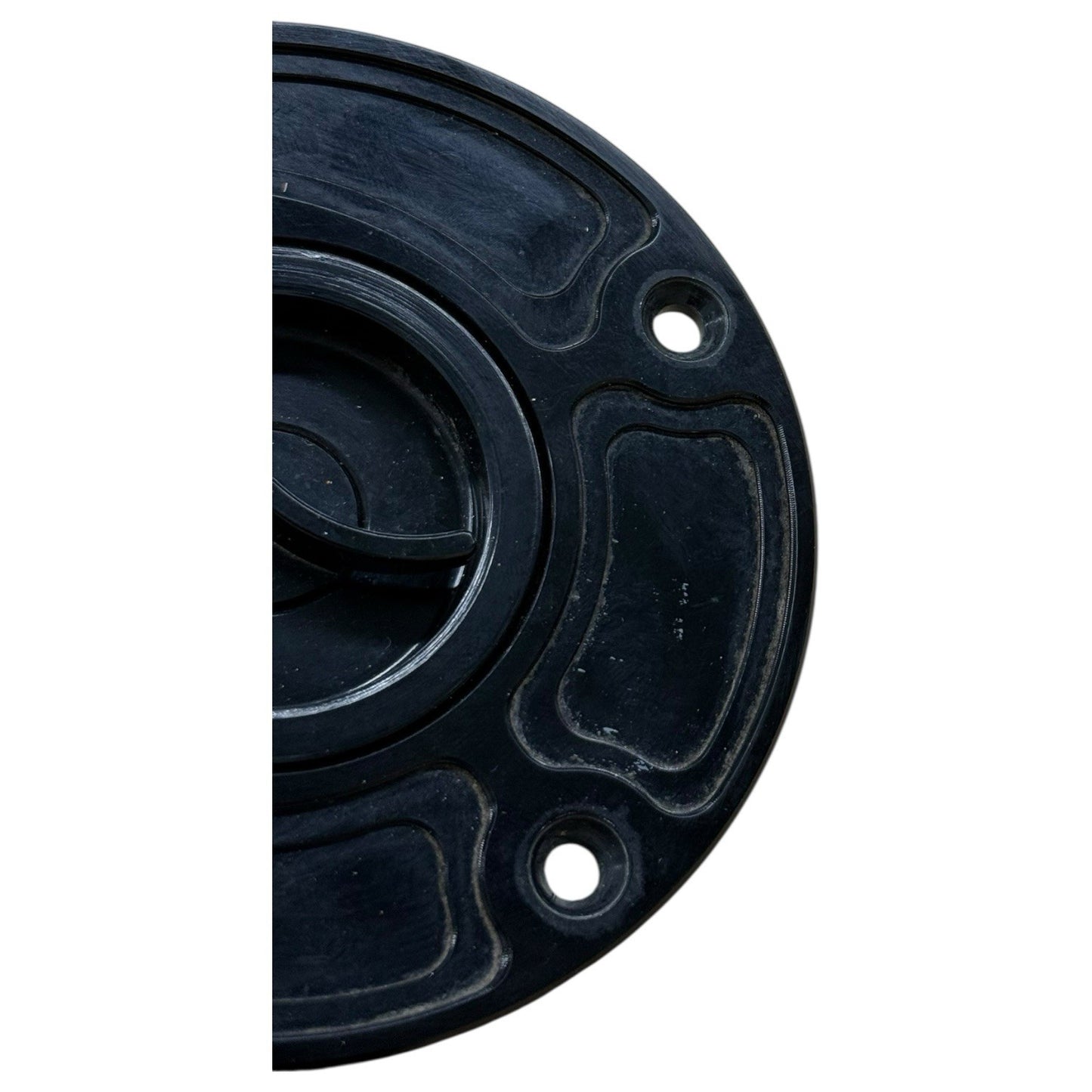 2005 2006 SUZUKI GSXR 1000 GAS CAP FUEL TANK BLACK RESERVOIR COVER