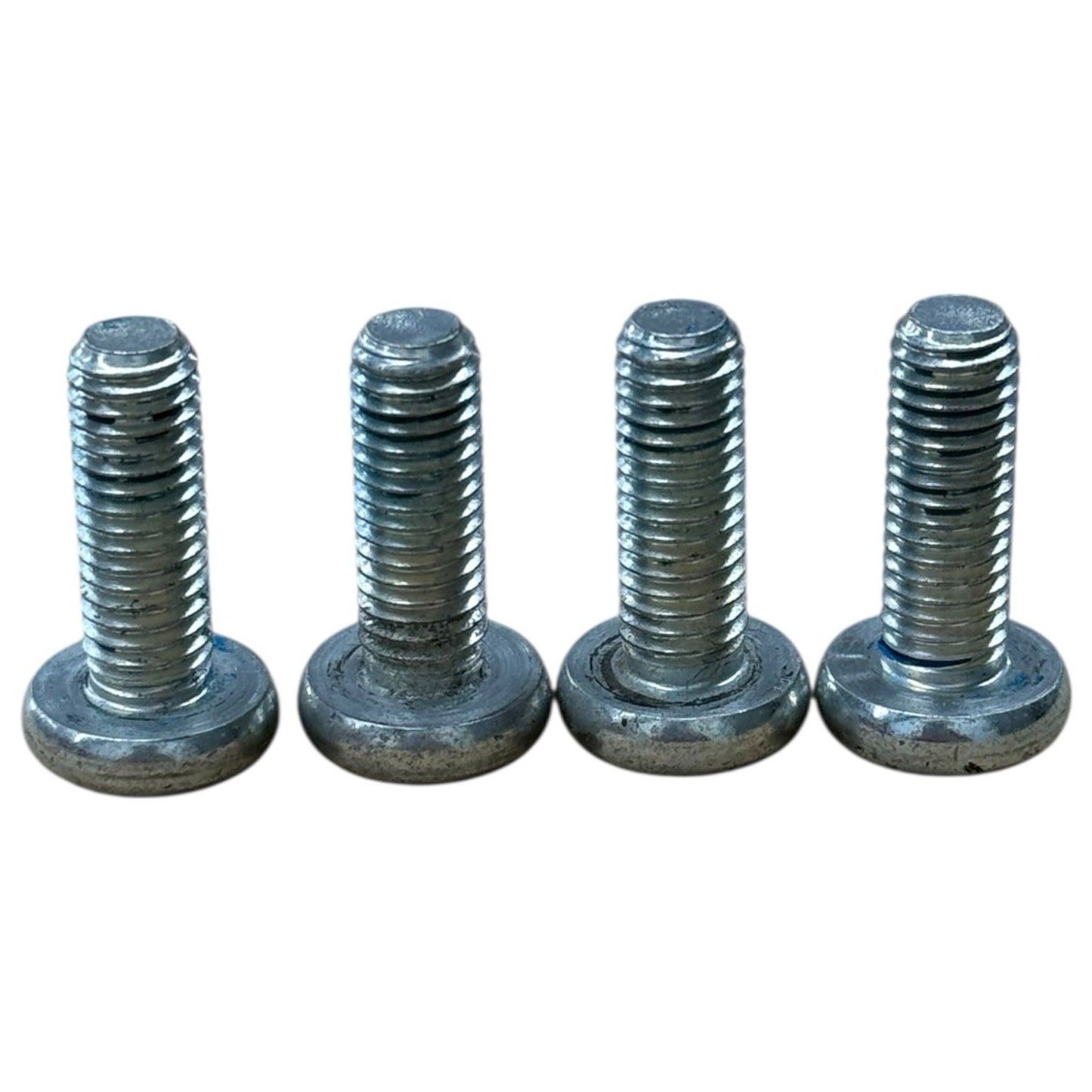 2006 2007 SUZUKI GSXR1000 PASSENGER PEG  BOLTS SET REAR FOOT SILVER STOCK