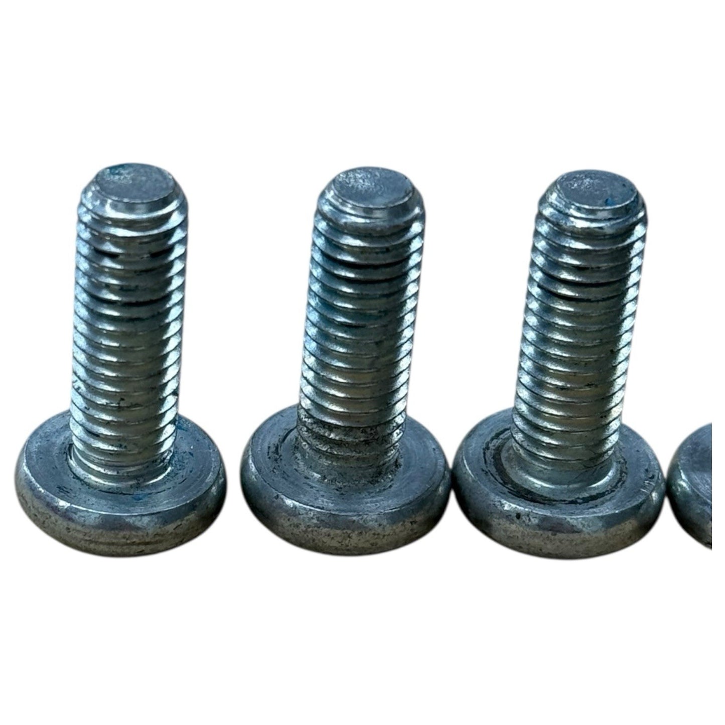 2006 2007 SUZUKI GSXR1000 PASSENGER PEG  BOLTS SET REAR FOOT SILVER STOCK