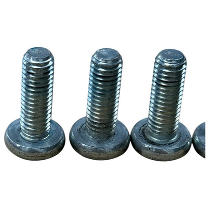 2006 2007 SUZUKI GSXR1000 PASSENGER PEG  BOLTS SET REAR FOOT SILVER STOCK