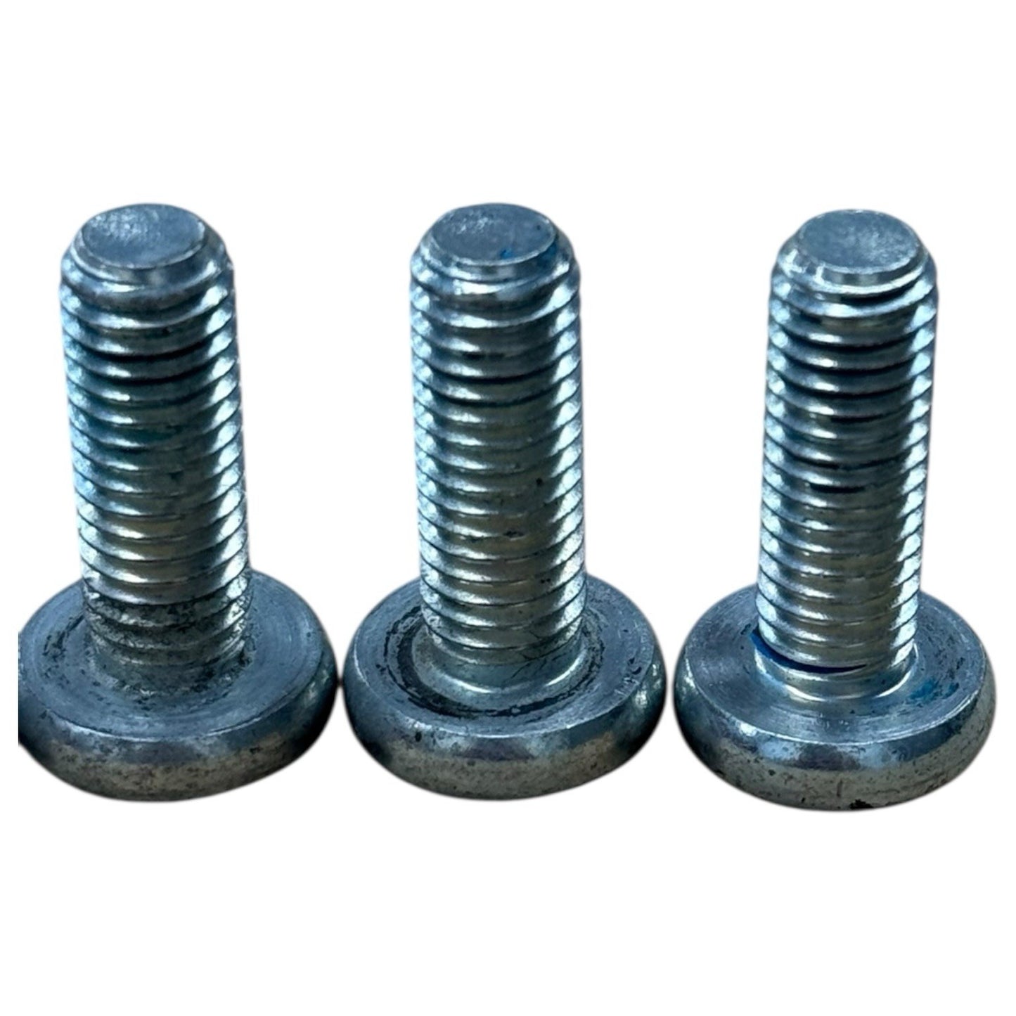 2006 2007 SUZUKI GSXR1000 PASSENGER PEG  BOLTS SET REAR FOOT SILVER STOCK