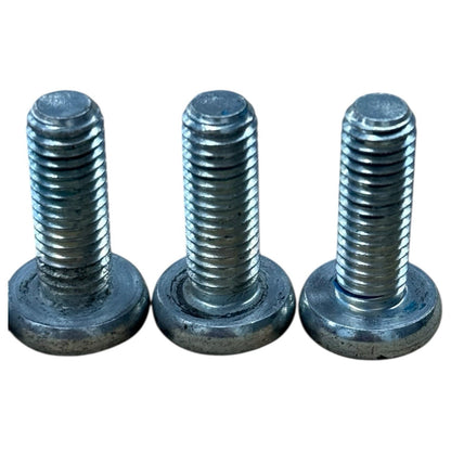 2006 2007 SUZUKI GSXR1000 PASSENGER PEG  BOLTS SET REAR FOOT SILVER STOCK