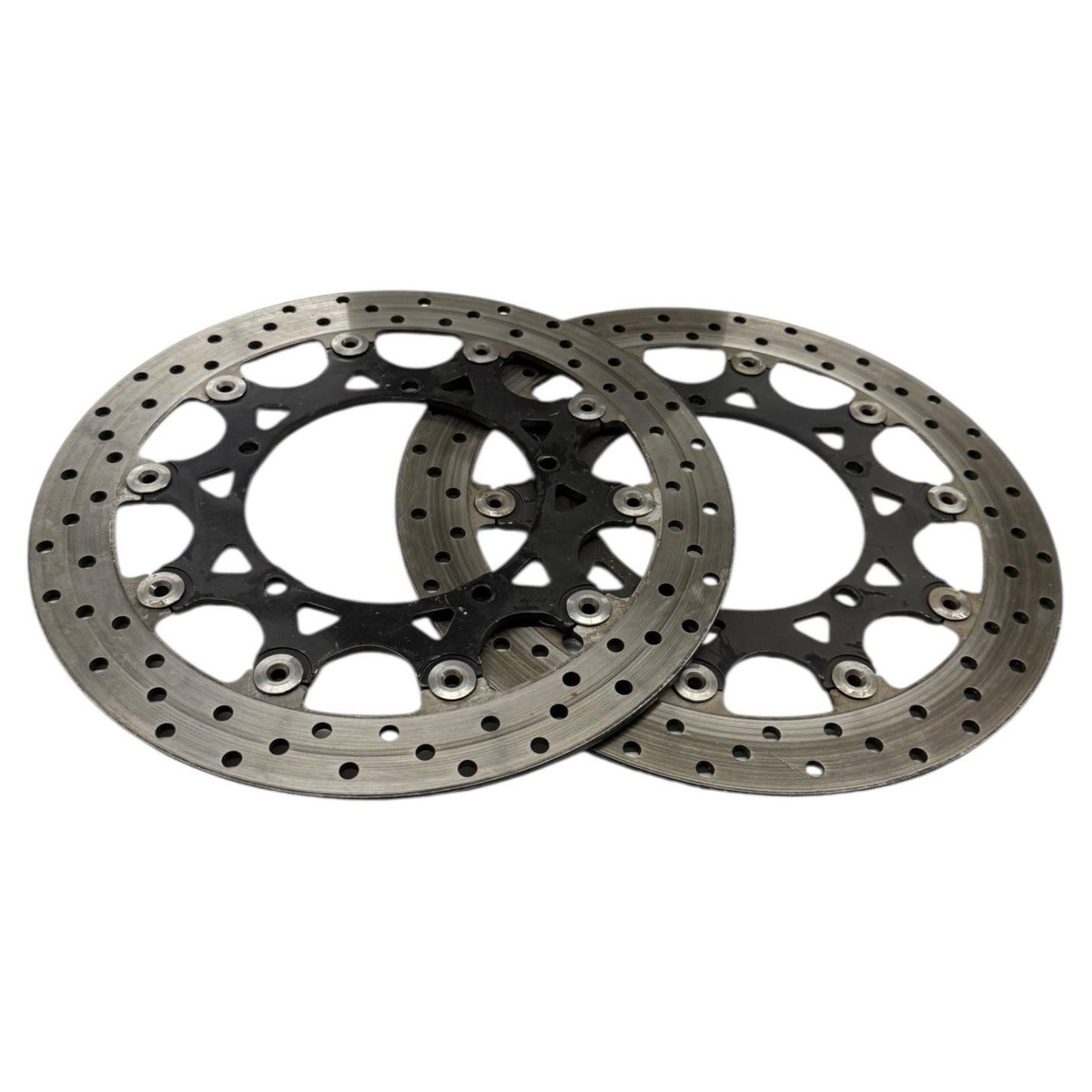 2003 - 2005 YAMAHA R6 2006 - 2009 YZF R6 FRONT BRAKE ROTORS DISCS STRAIGHT OEM