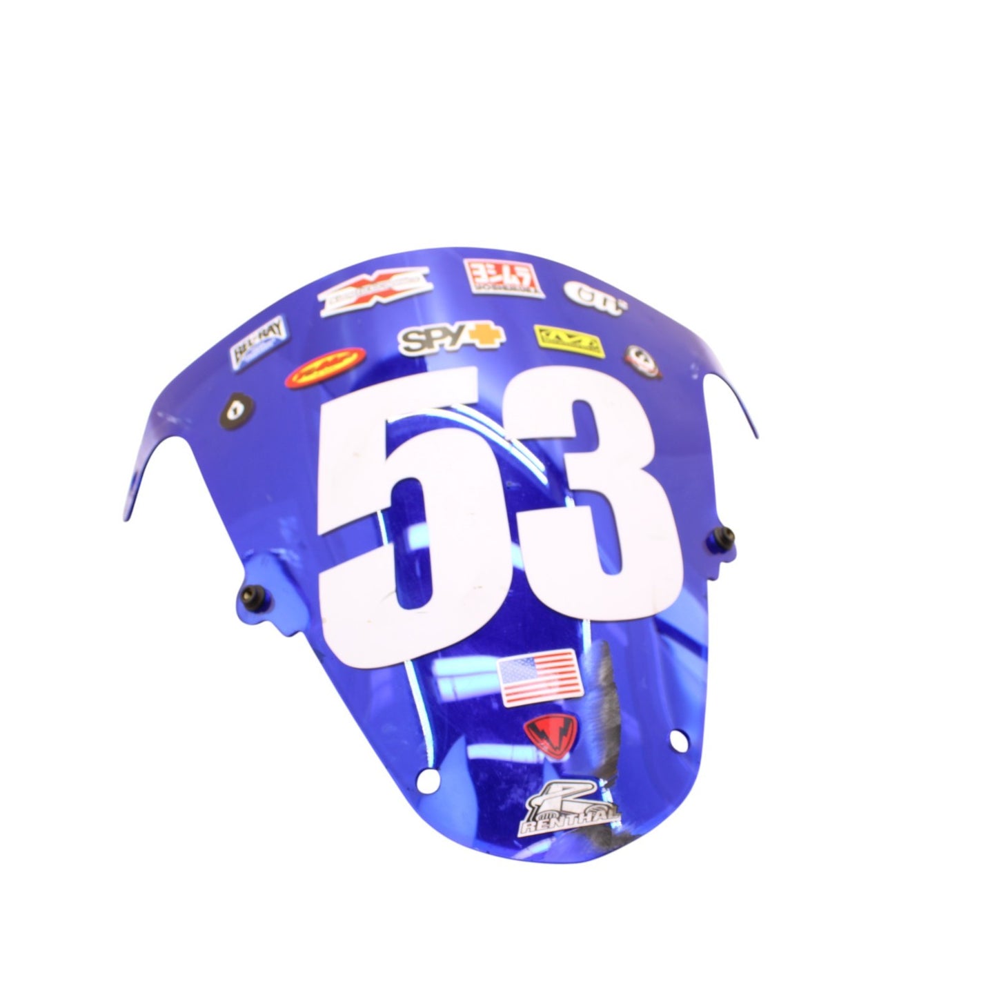 2003 2004 SUZUKI GSXR 1000 FAIRING COWL SHROUD PLASTIC BLUE