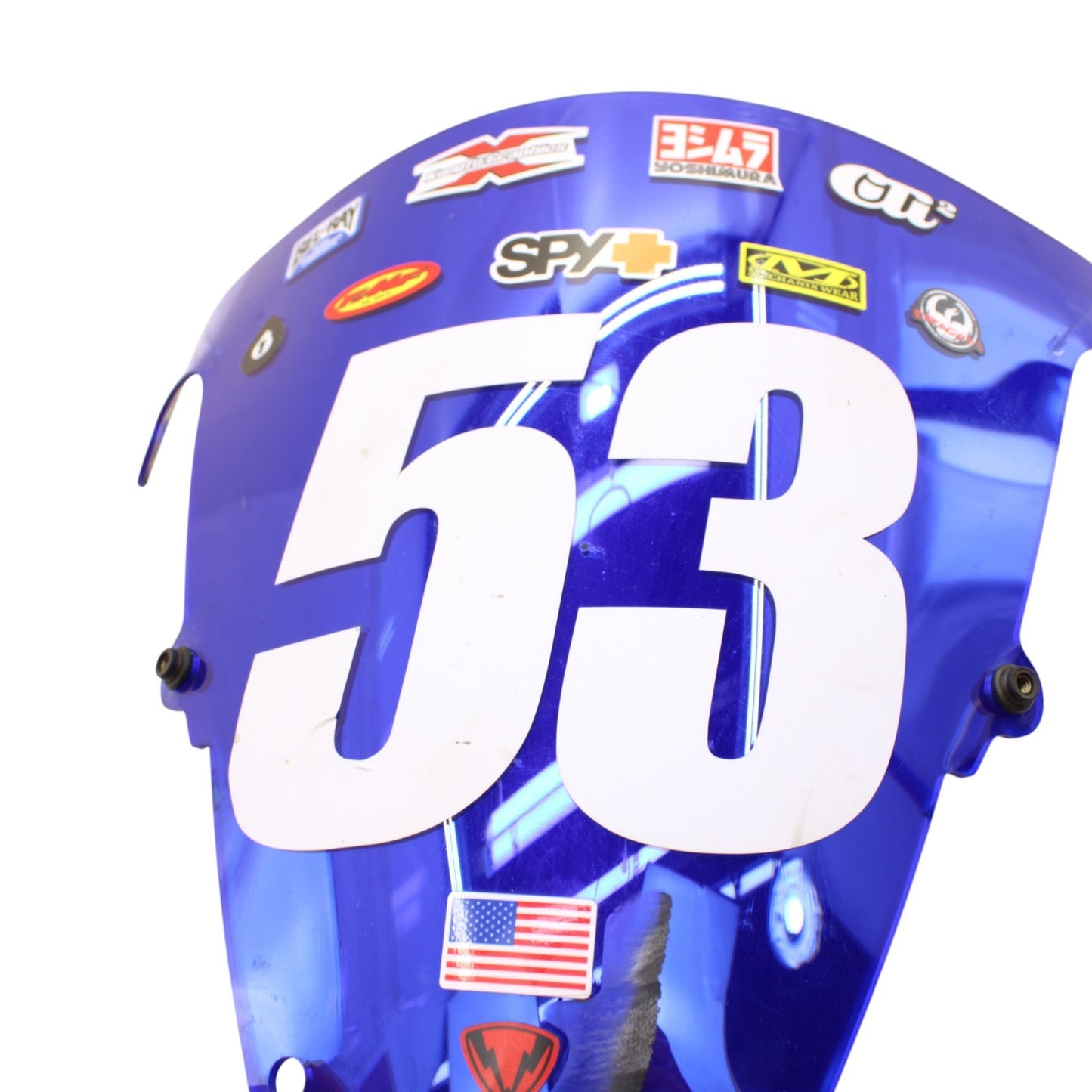 2003 2004 SUZUKI GSXR 1000 FAIRING COWL SHROUD PLASTIC BLUE