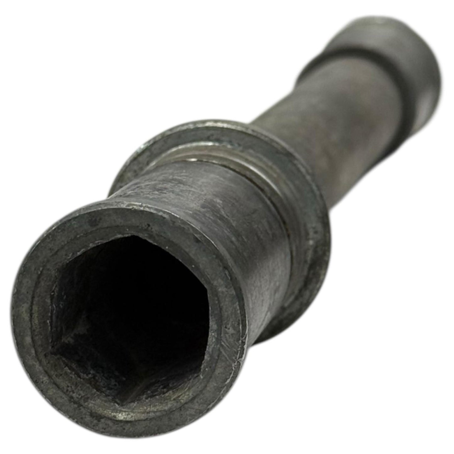 1994 - 1997 KAWASAKI NINJA ZX9R FRONT AXLE WHEEL BOLT SHAFT STOCK SILVER