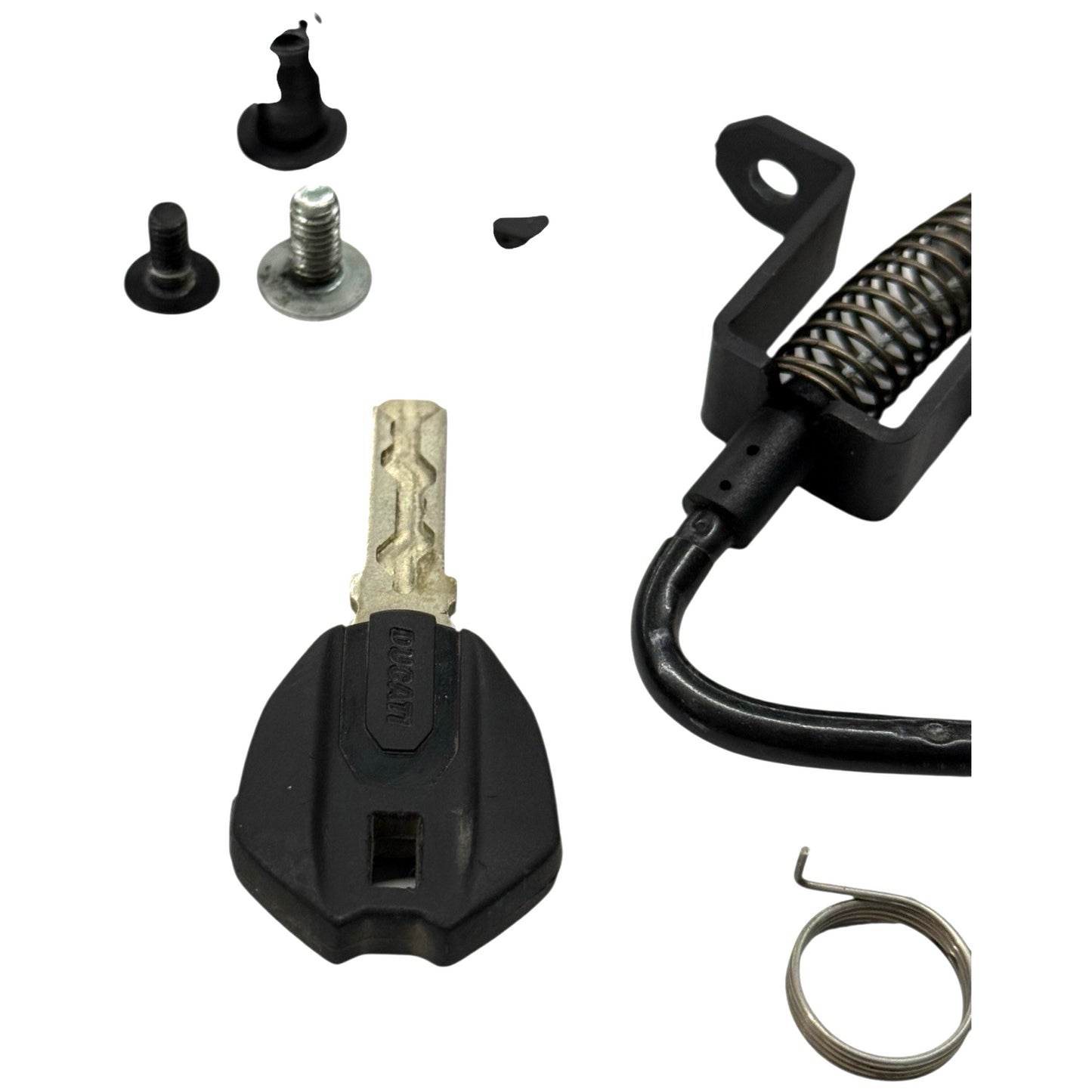 2020 - 2025 DUCATI PANIGALE V2 LOCK SET IGNITION SWITCH GAS CAP WITH KEY BOLTS