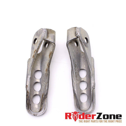 2018 - 2020 BMW R1250GS FOOT REST PEGS LEFT & RIGHT STRAIGHT SILVER STOCK