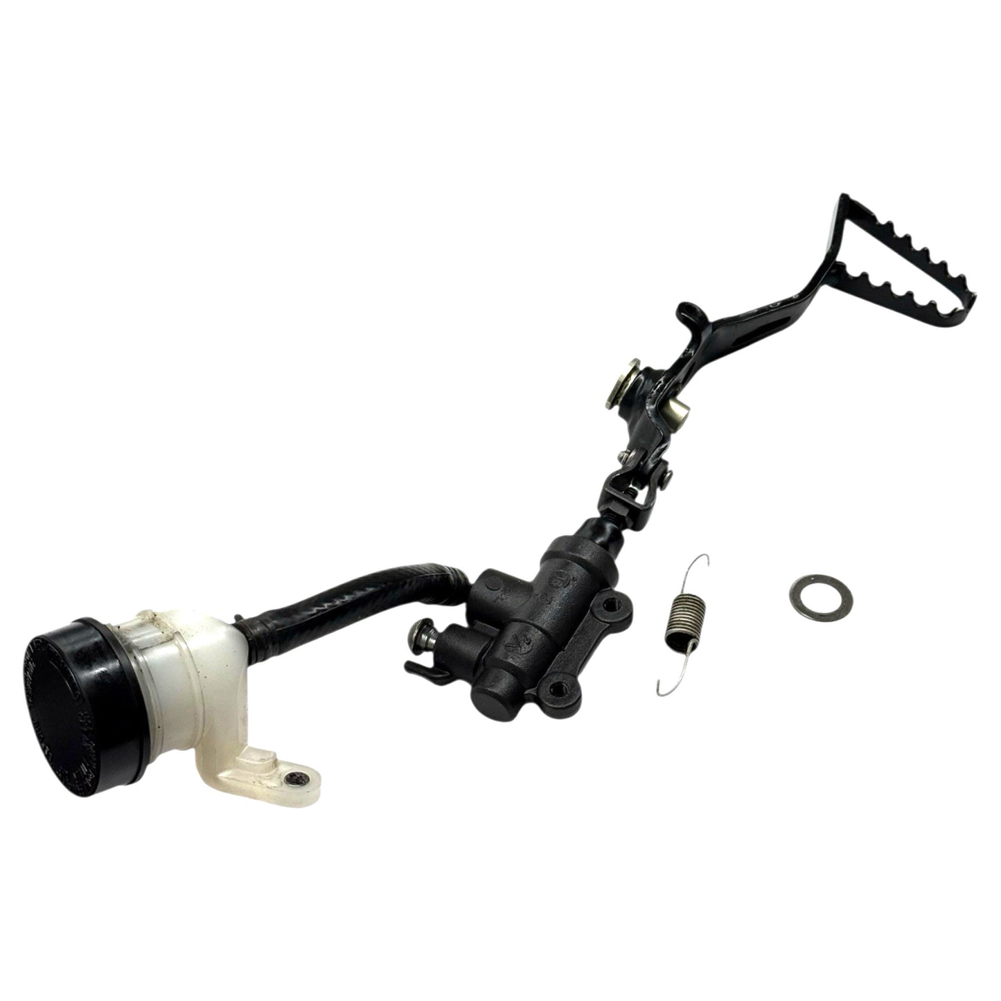 2018 - 2020 BMW R1250GS REAR BRAKE MASTER CYLINDER BRAKE PEDAL REAR BLACK STOCK