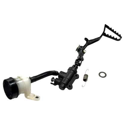 2018 - 2020 BMW R1250GS REAR BRAKE MASTER CYLINDER BRAKE PEDAL REAR BLACK STOCK