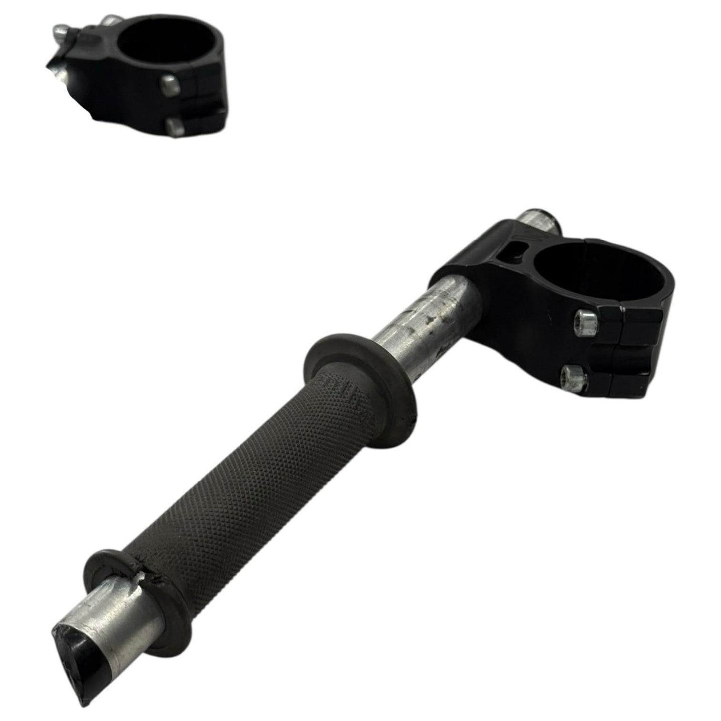 2007 2008 SUZUKI GSXR1000 WOODCRAFT HANDLEBAR CLIP ON SET LEFT RIGHT SILVER