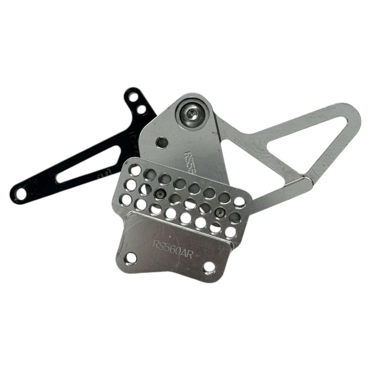 2007 2008 SUZUKI GSXR1000 VORTEX REARSET FOOT PEG BRACKET MOUNT LEFT RIGHT