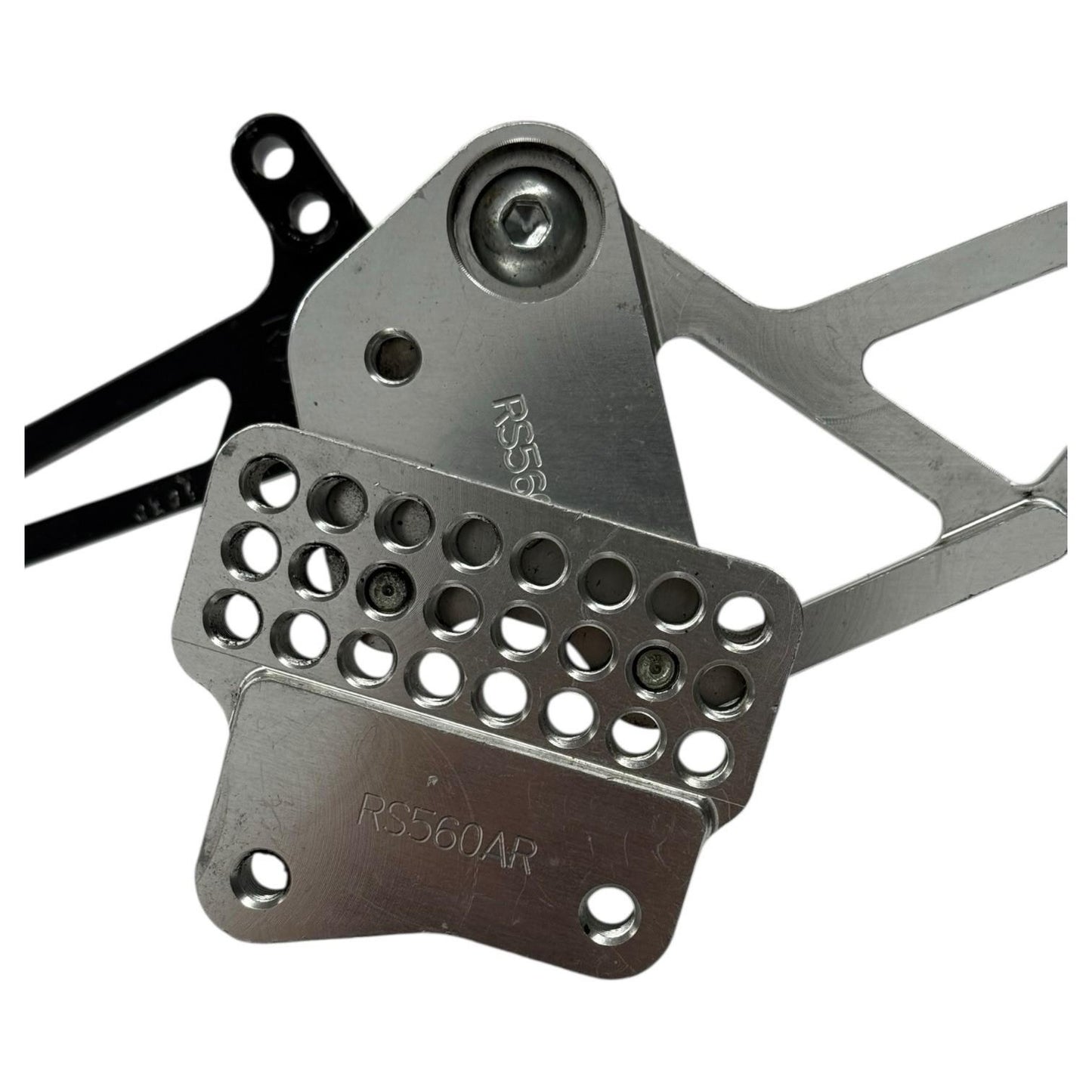 2007 2008 SUZUKI GSXR1000 VORTEX REARSET FOOT PEG BRACKET MOUNT LEFT RIGHT