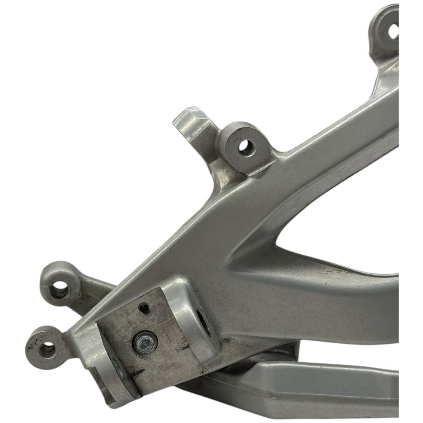 2018-2021 DUCATI PANIGALE V4 RIGHT REARSET FOOT PEG BRAKE LEVER SILVER STRAIGHT