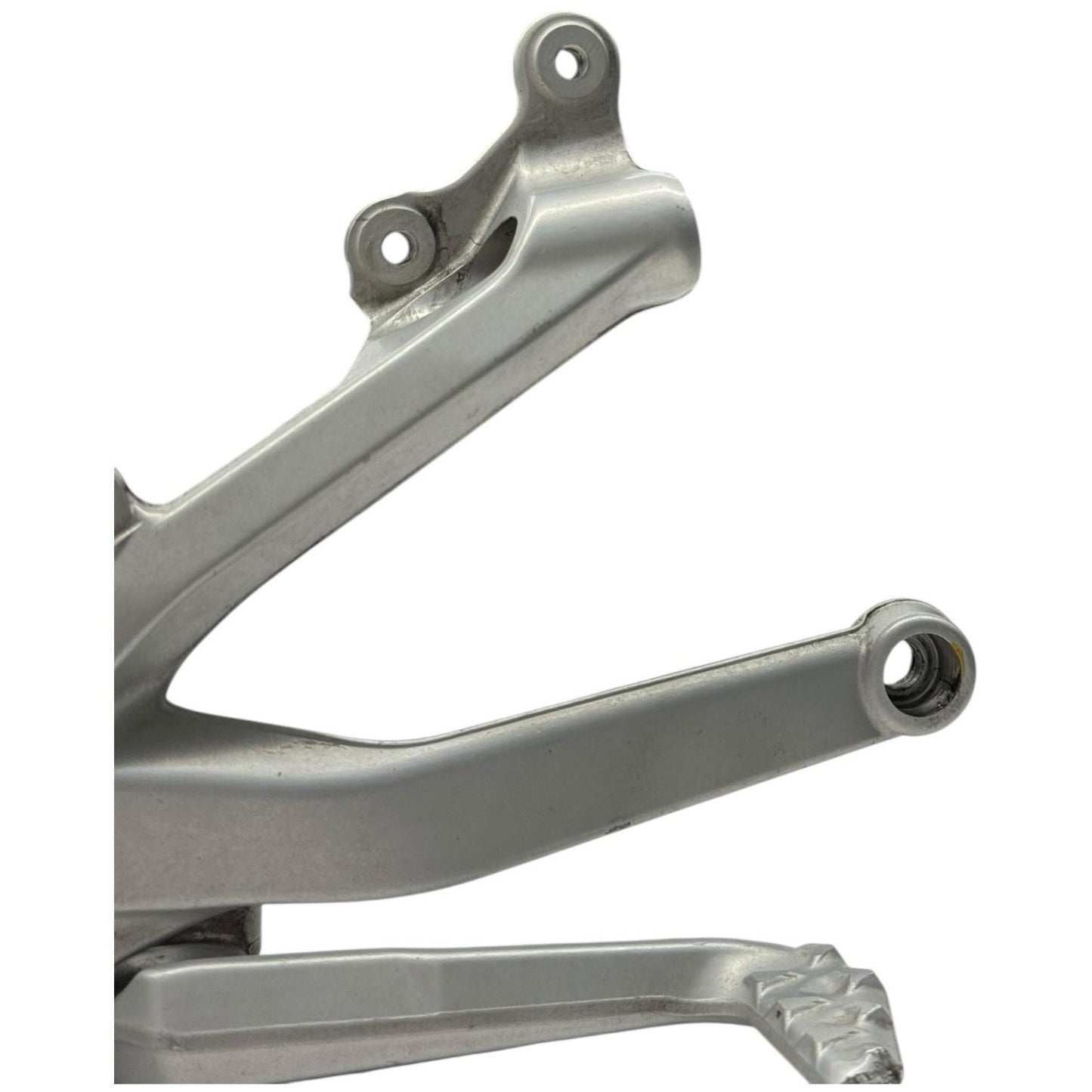 2018-2021 DUCATI PANIGALE V4 RIGHT REARSET FOOT PEG BRAKE LEVER SILVER STRAIGHT