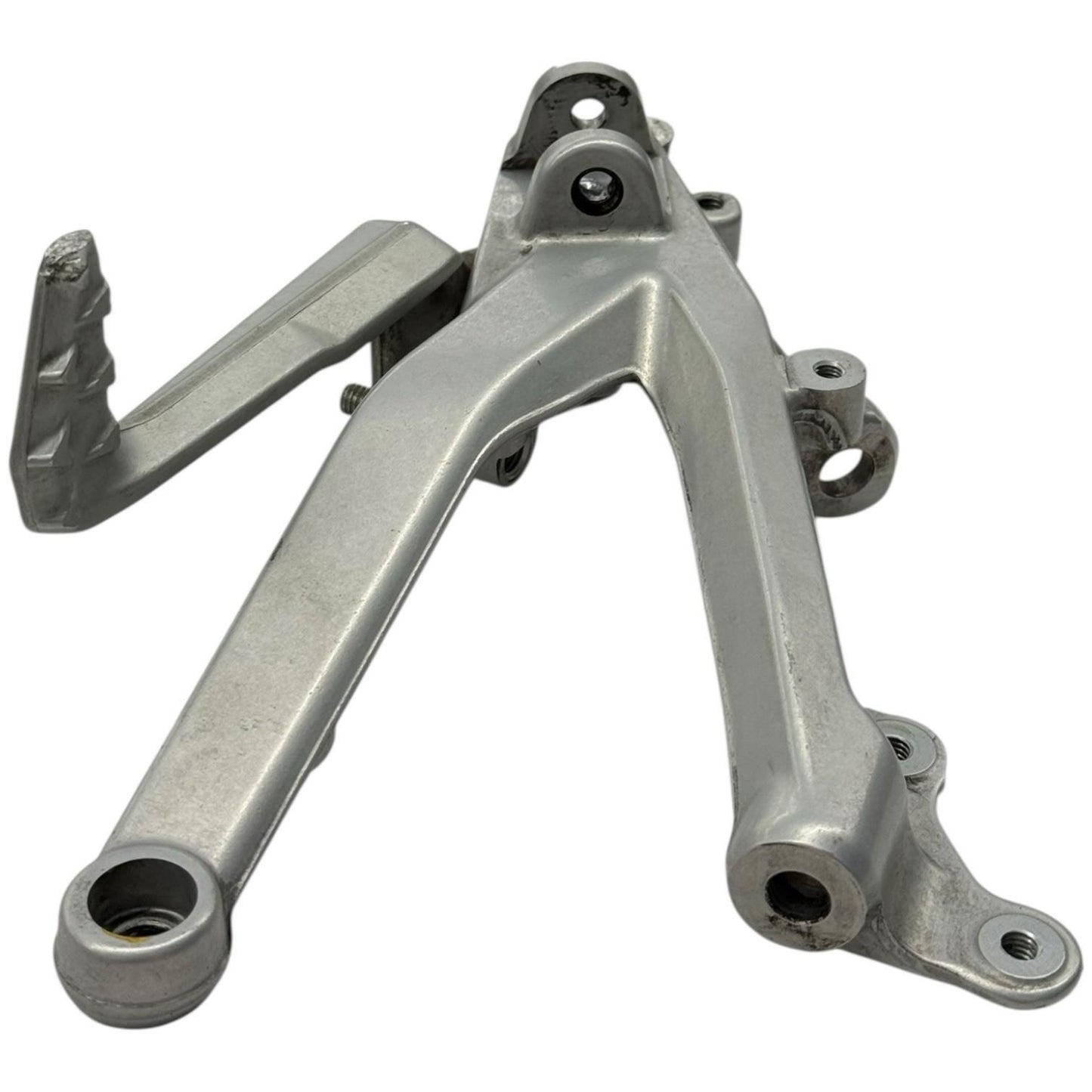 2018-2021 DUCATI PANIGALE V4 RIGHT REARSET FOOT PEG BRAKE LEVER SILVER STRAIGHT