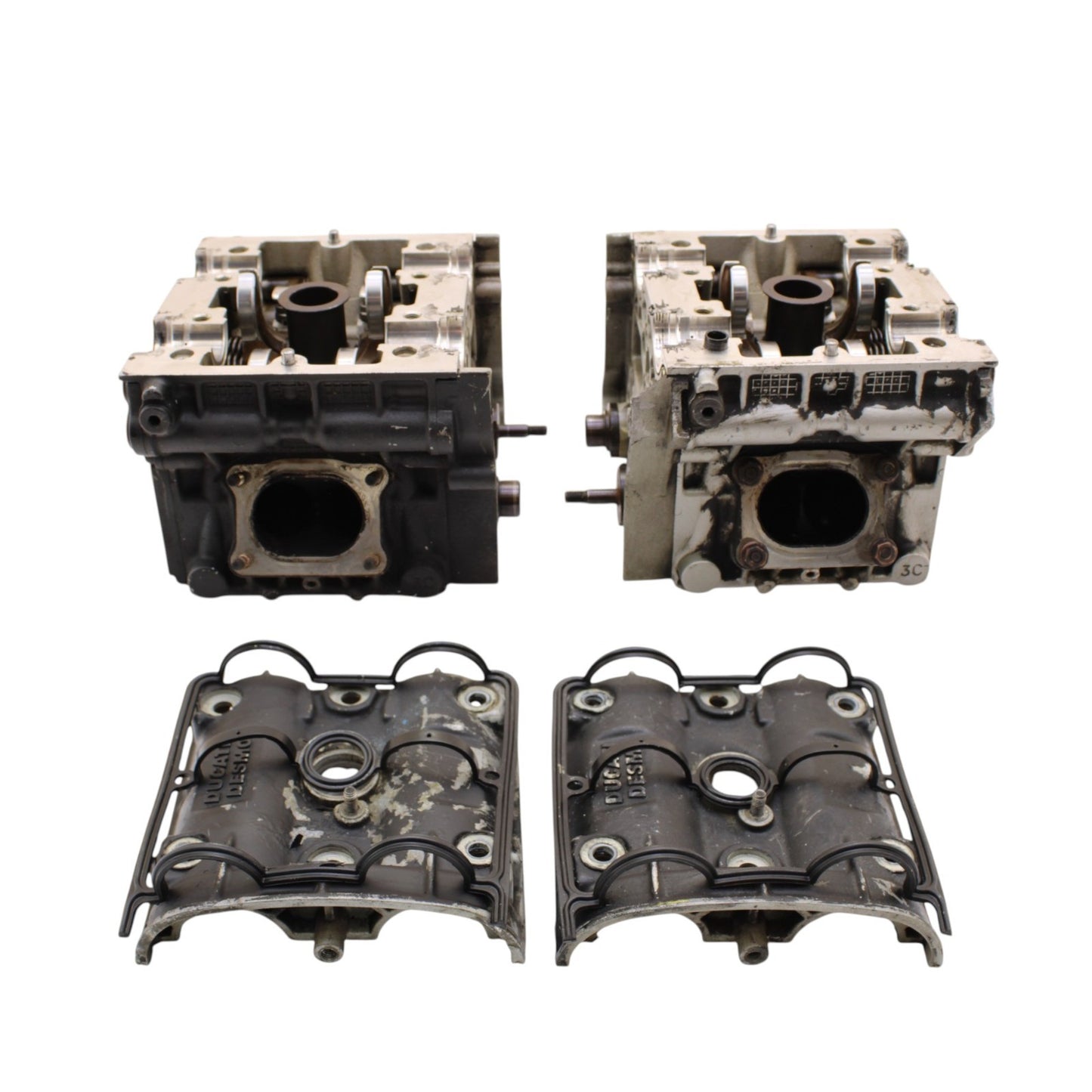 2003 - 2006 DUCATI 999 ENGINE CYLINDER HEAD COVERS MOTOR BOLTS NUTS SET PAIR