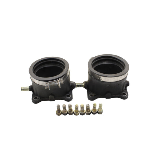 2003 - 2006 DUCATI 999 ENGINE INTAKE MANIFOLD BOOTS CLAMPS SET PAIR BOLTS