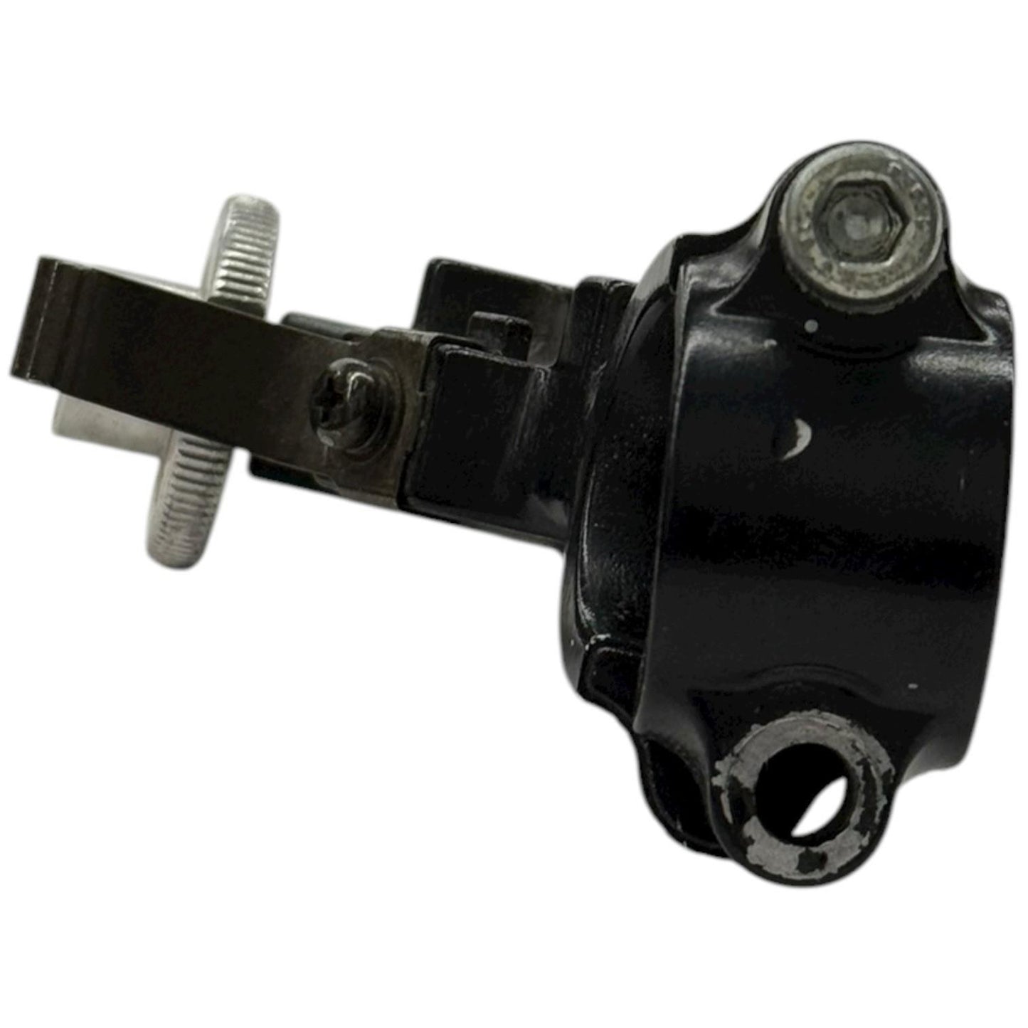 2006 2007 KAWASAKI NINJA ZX10R CLUTCH PERCH PERCH MOUNT BLACK LEVER BRACKET