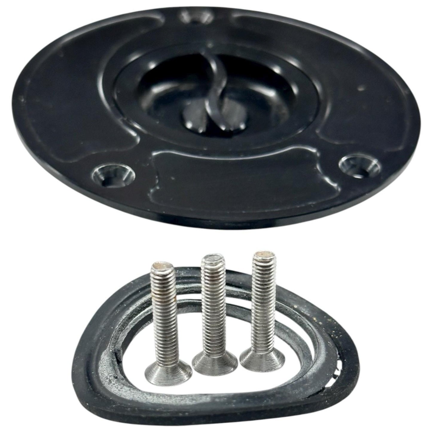 2007 2008 SUZUKI GSXR 1000 GAS CAP AFTERMARKET BLACK KEYLESS