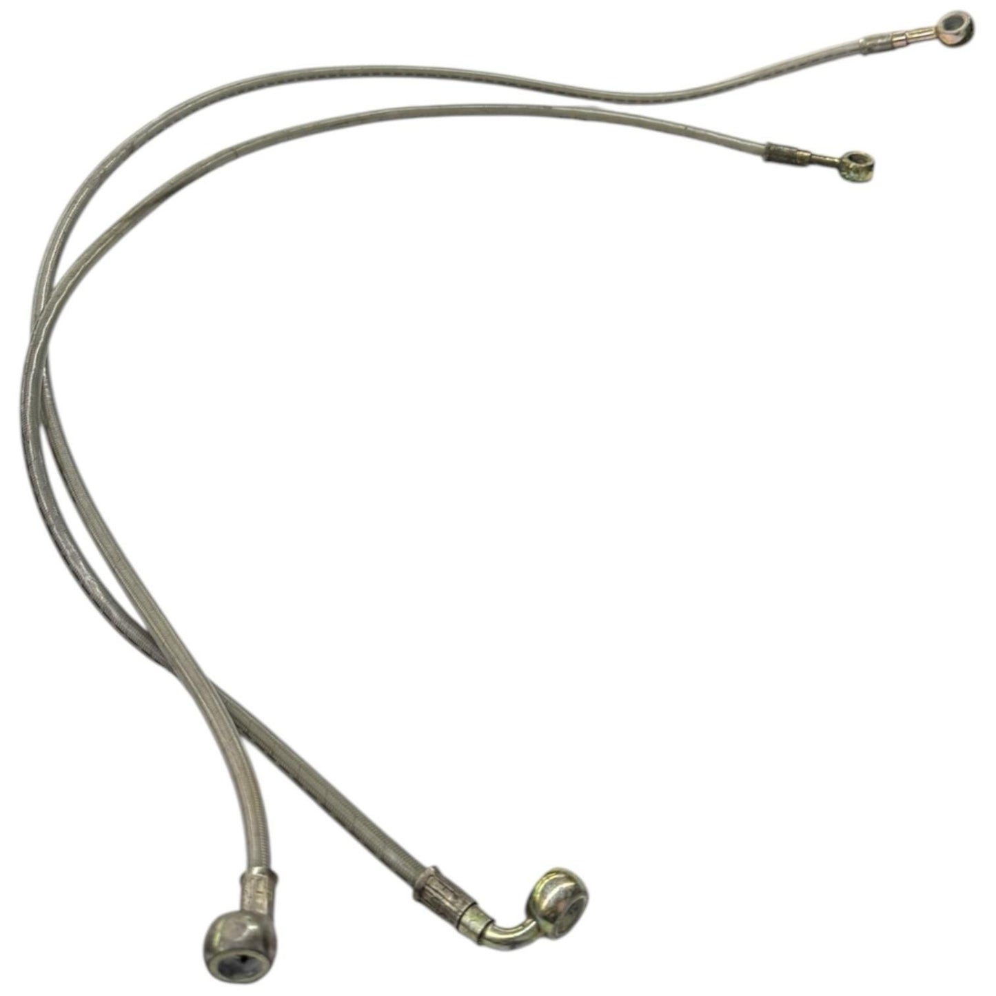 2001 - 2003 APRILIA RSV MILLE FRONT BRAKE LINE SET STEEL BRAIDED AP8113984