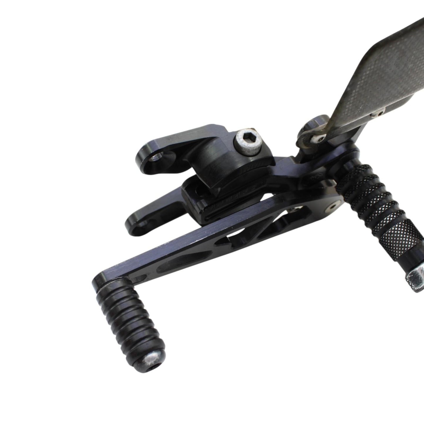 2015 - 2020 APRILIA RSV4 DRIVER REARSET SHIFT BRAKE PEG FOOT REST BLACK STOCK