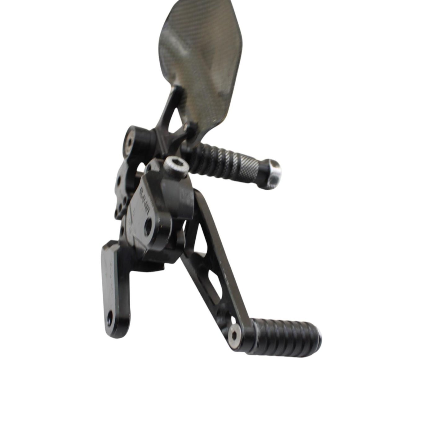 2015 - 2020 APRILIA RSV4 DRIVER REARSET SHIFT BRAKE PEG FOOT REST BLACK STOCK