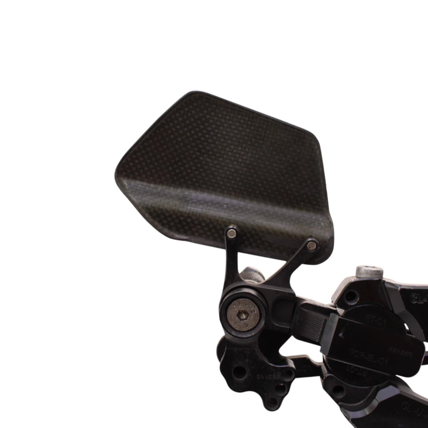 2015 - 2020 APRILIA RSV4 DRIVER REARSET SHIFT BRAKE PEG FOOT REST BLACK STOCK