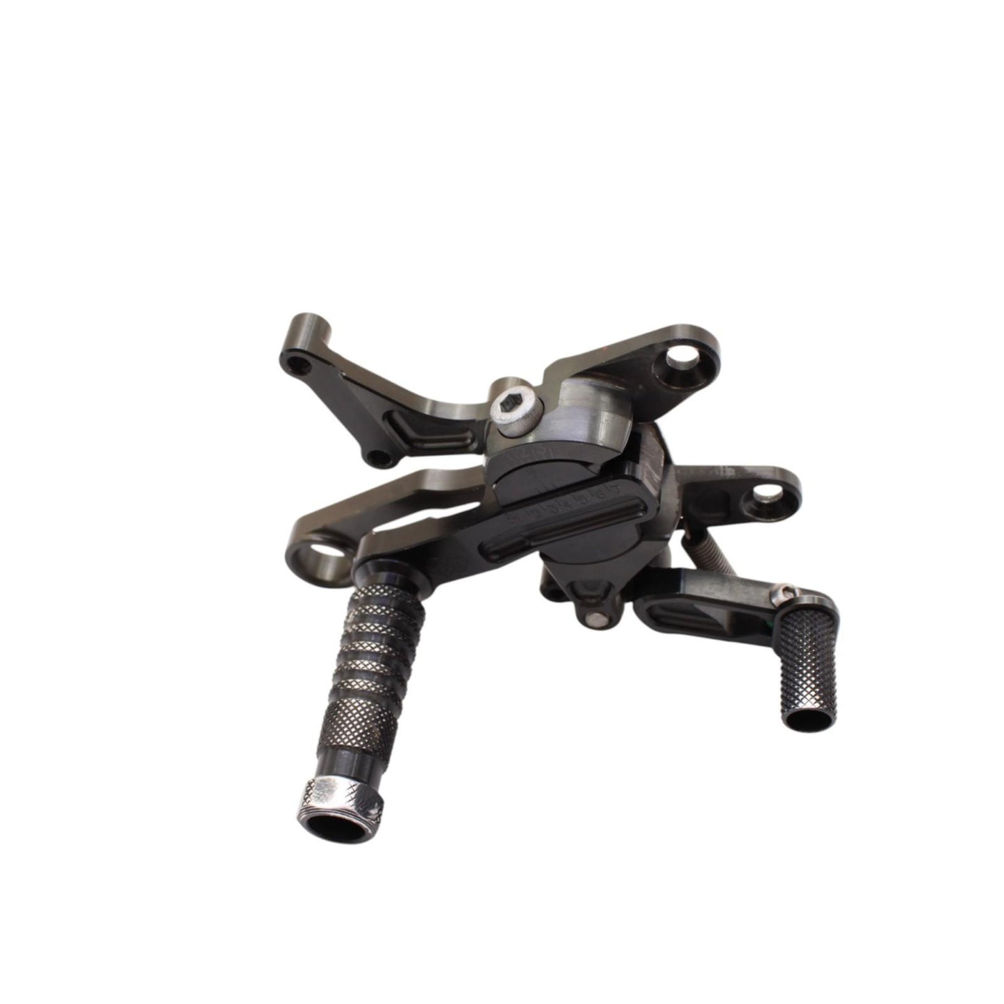 2015 - 2020 APRILIA RSV4 DRIVER REARSET SHIFT BRAKE PEG FOOT REST BLACK STOCK