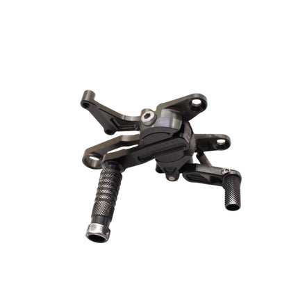 2015 - 2020 APRILIA RSV4 DRIVER REARSET SHIFT BRAKE PEG FOOT REST BLACK STOCK