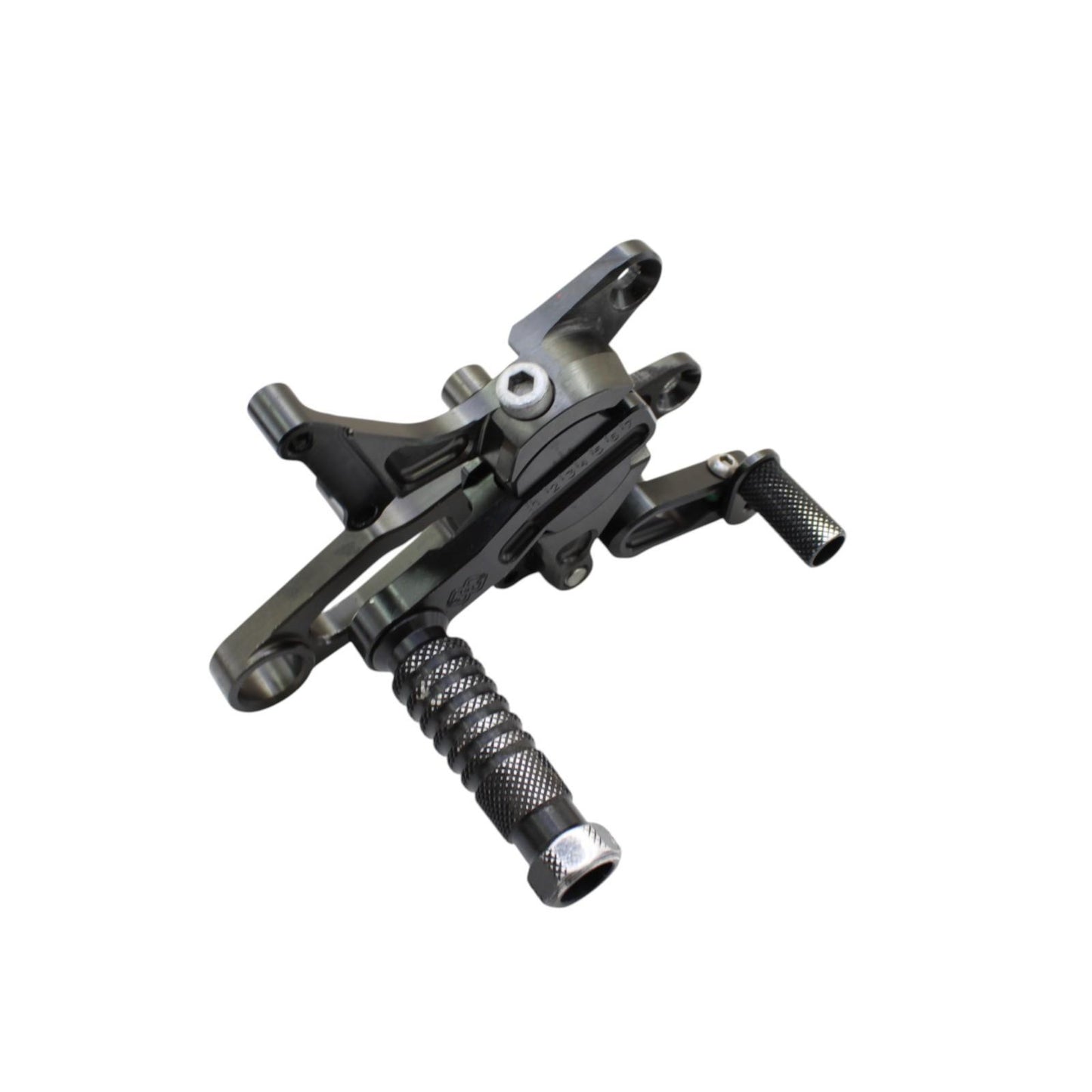 2015 - 2020 APRILIA RSV4 DRIVER REARSET SHIFT BRAKE PEG FOOT REST BLACK STOCK