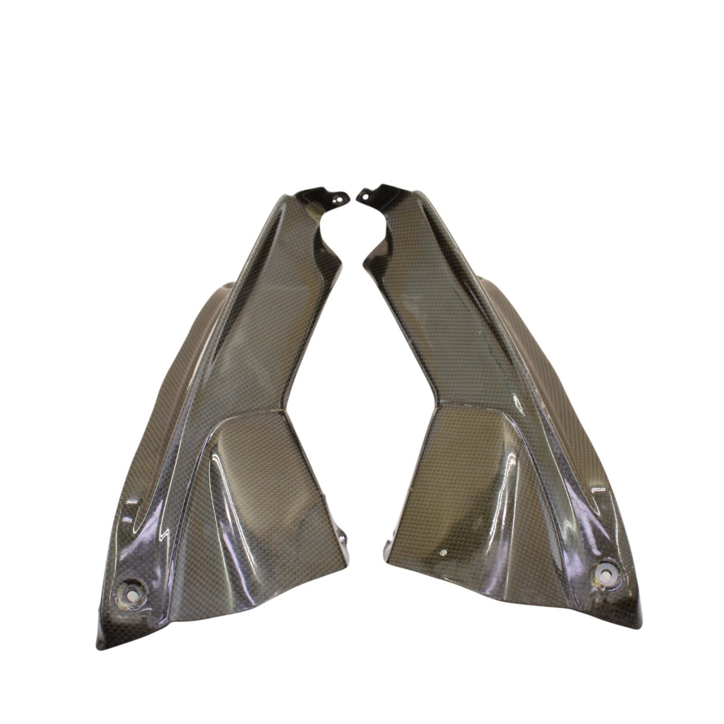 2015 - 2020 APRILIA RSV4 AIR INTAKE COVER FAIRING COWL BLACK CARBON FIBER SET