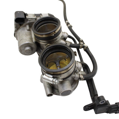 2010 - 2015 APRILIA RSV4 THROTTLE BODY FUEL INJECTORS REAR FRONT SET STOCK OEM