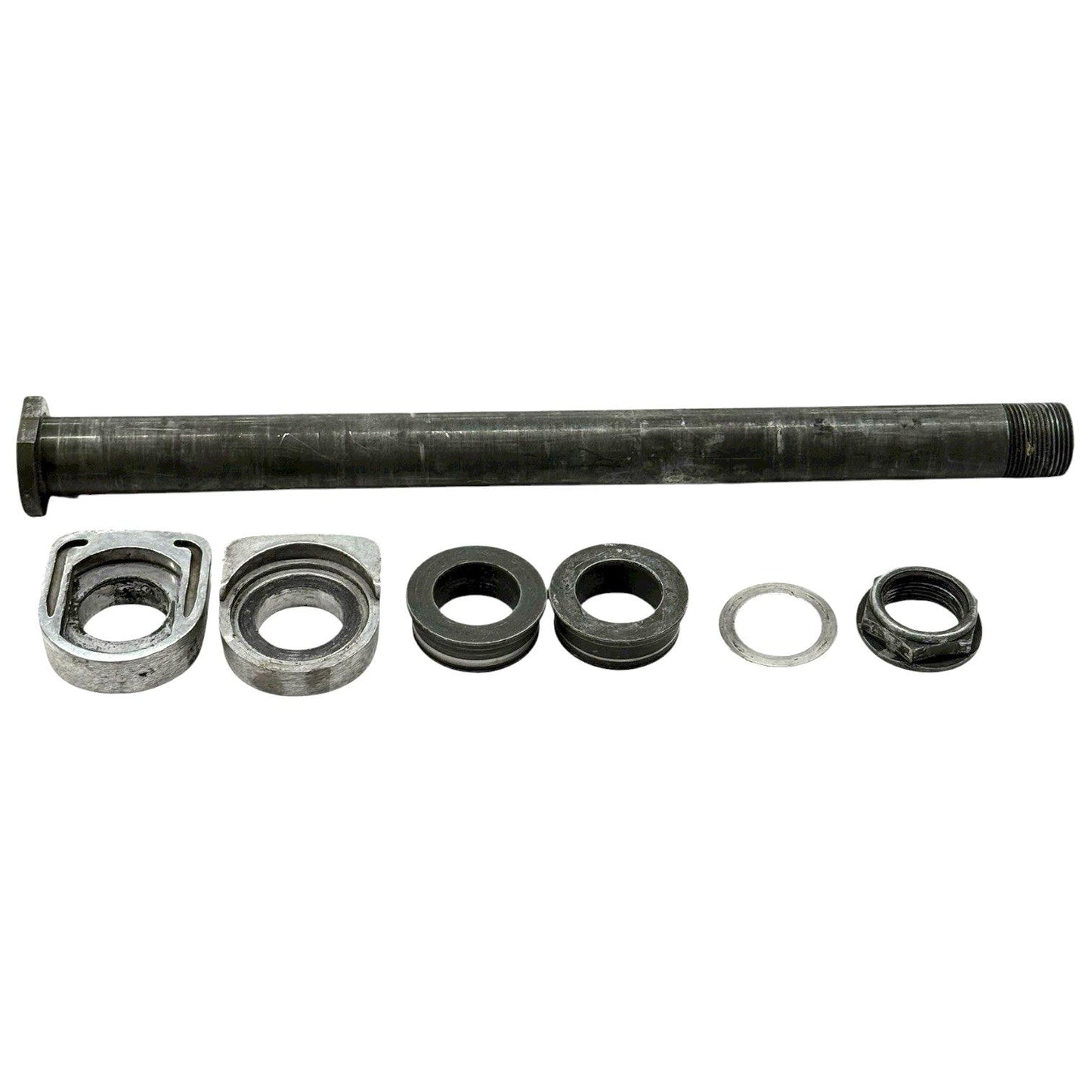 1998 - 2003 APRILIA RSV MILLE REAR AXLE WHEEL SPINDLE SPACERS BLOCK STOCK SILVER