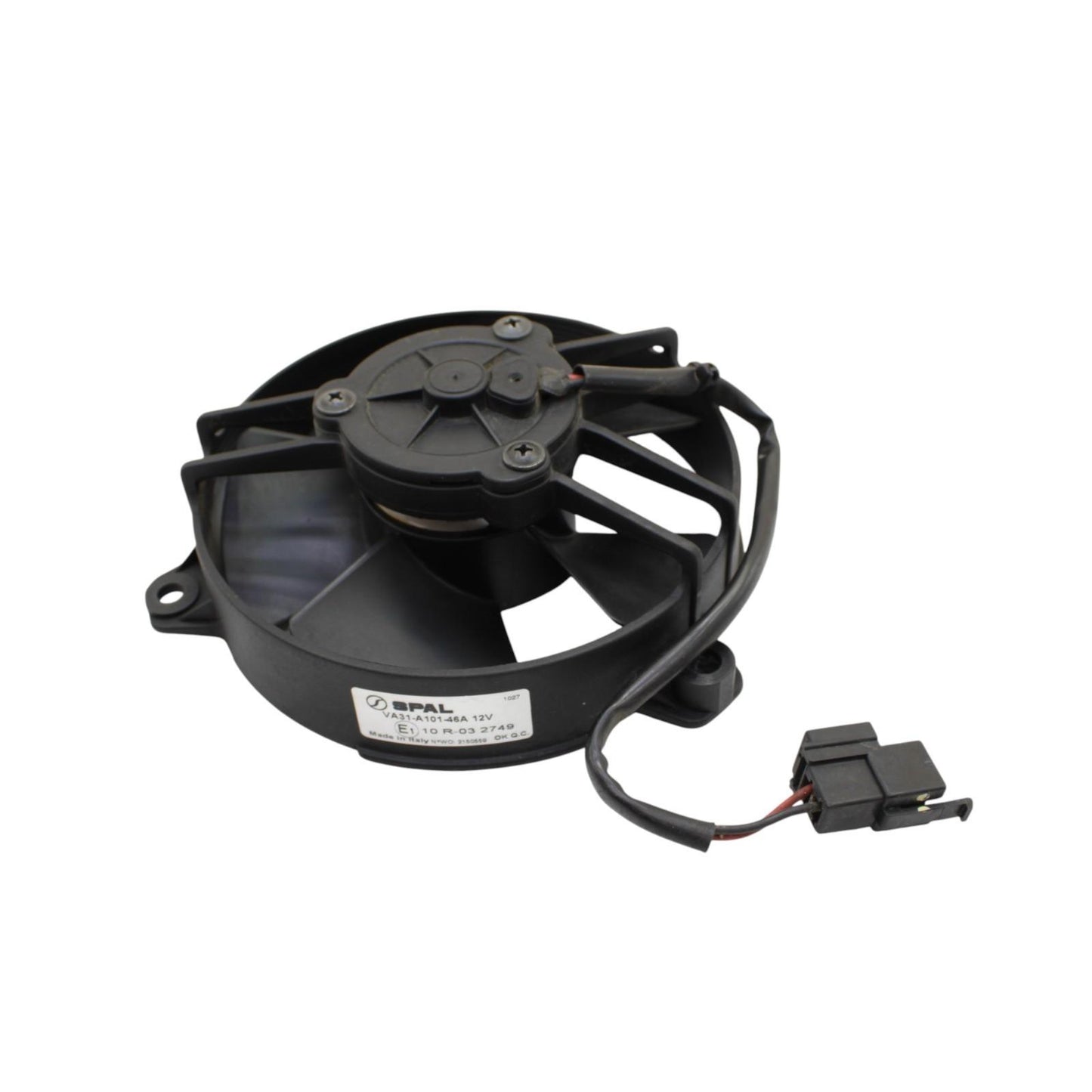 2010 - 2015 APRILIA RSV4 RADIATOR COOLING FANS SET BOLTS HARDWARE STOCK OEM