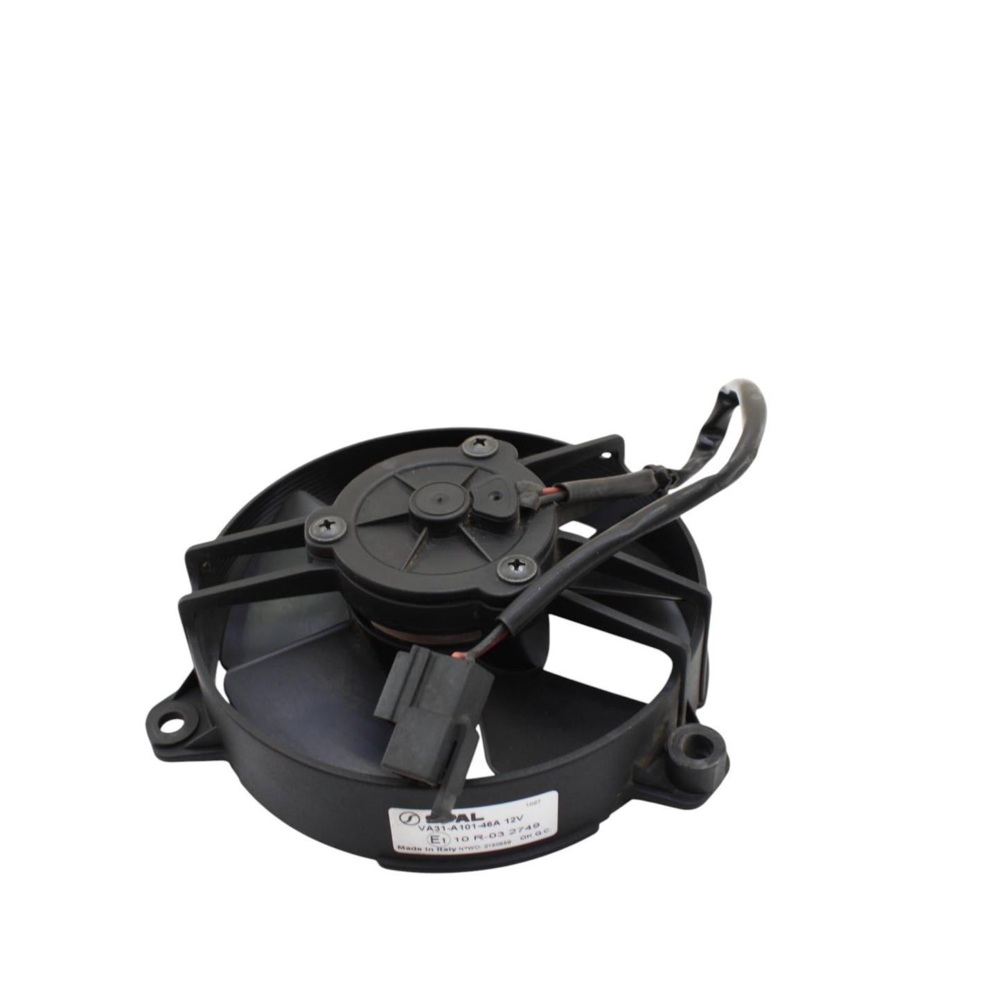 2010 - 2015 APRILIA RSV4 RADIATOR COOLING FANS SET BOLTS HARDWARE STOCK OEM