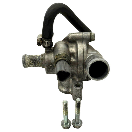 2004 2005 HONDA CBR1000RR THERMOSTAT HOUSING UNIT SILVER STOCK 19300-MCJ-003