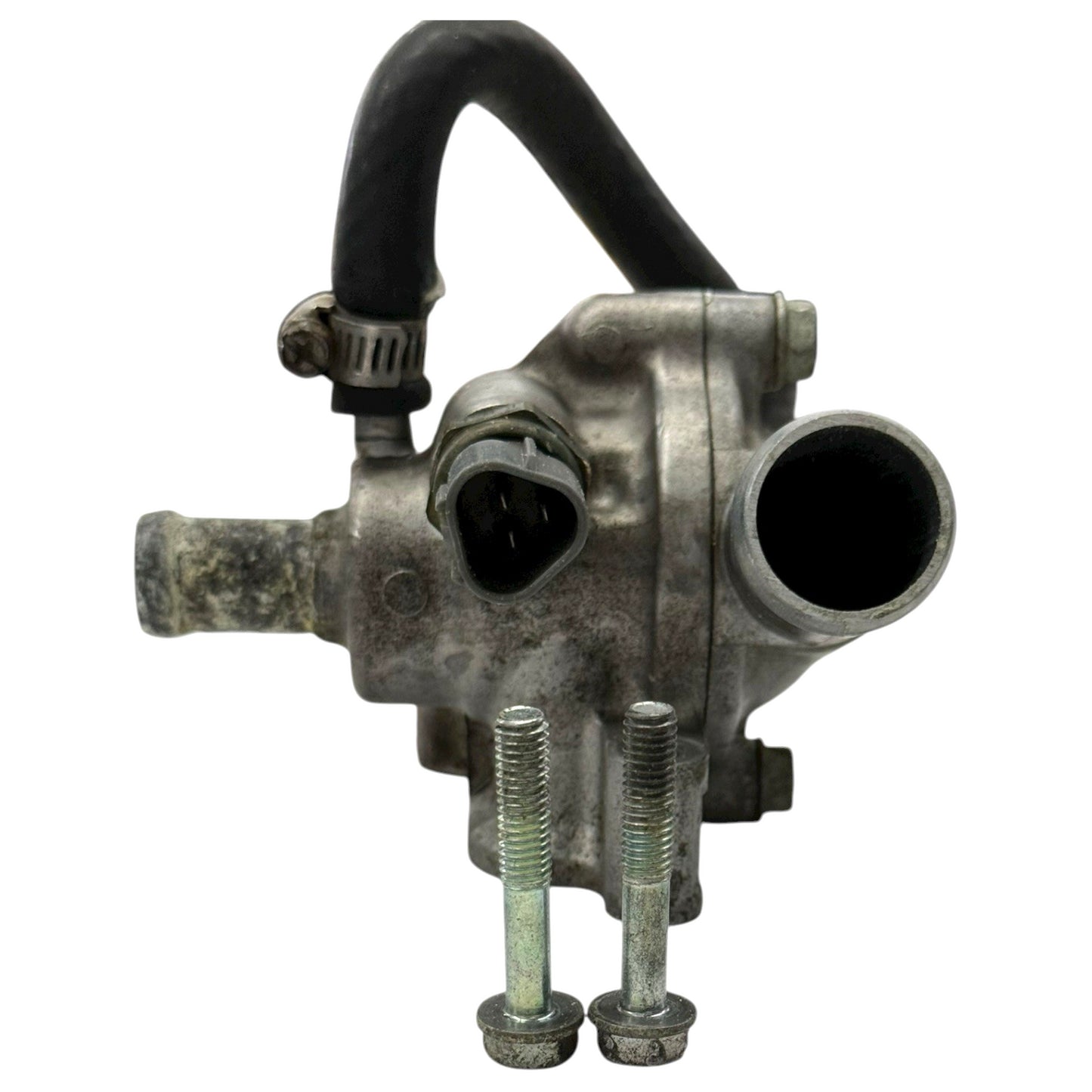 2004 2005 HONDA CBR1000RR THERMOSTAT HOUSING UNIT SILVER STOCK 19300-MCJ-003