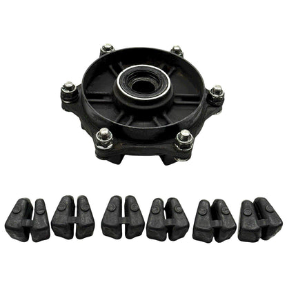 2004 2005 HONDA CBR1000RR REAR HUB WHEEL CUSHIONS DRIVE DAMPERS SILVER BLACK