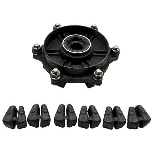 2004 2005 HONDA CBR1000RR REAR HUB WHEEL CUSHIONS DRIVE DAMPERS SILVER BLACK